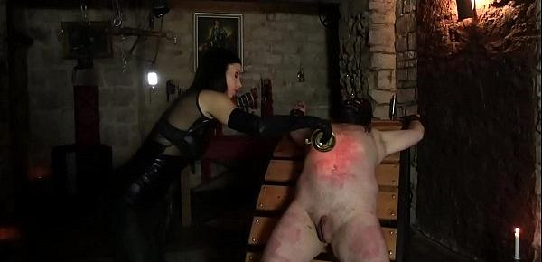  At The Mercy of Lady G - Real Czech Domination with great mix of tortures